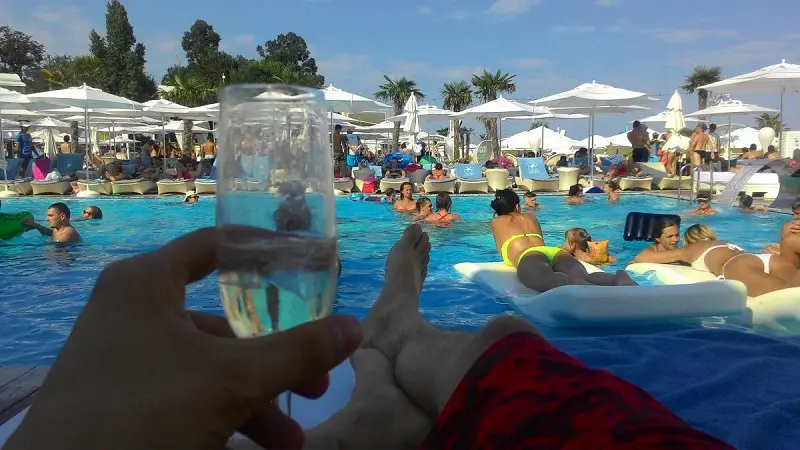 Odessa pool party Ibiza beach Club