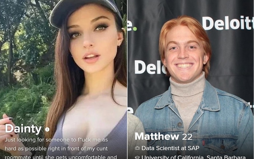 Tinder hook up profiles