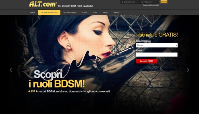 BDSM hookup site