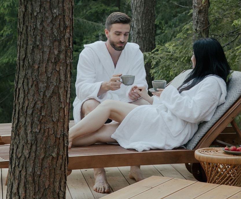 couple talking regrets after sleeping together