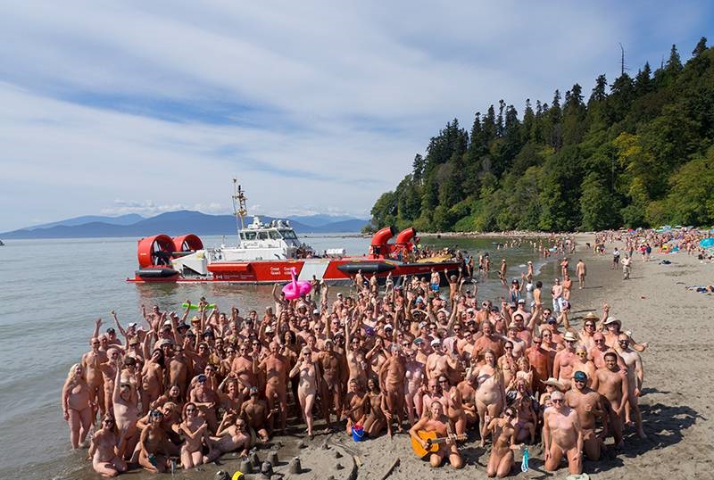 nude people hooking up Vancouver beach 